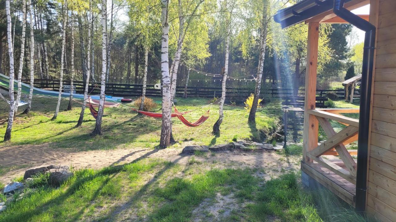 Vip Village Las Woda Rower - Podgrzewany Basen, Balia, Sauna Miedzierza 외부 사진