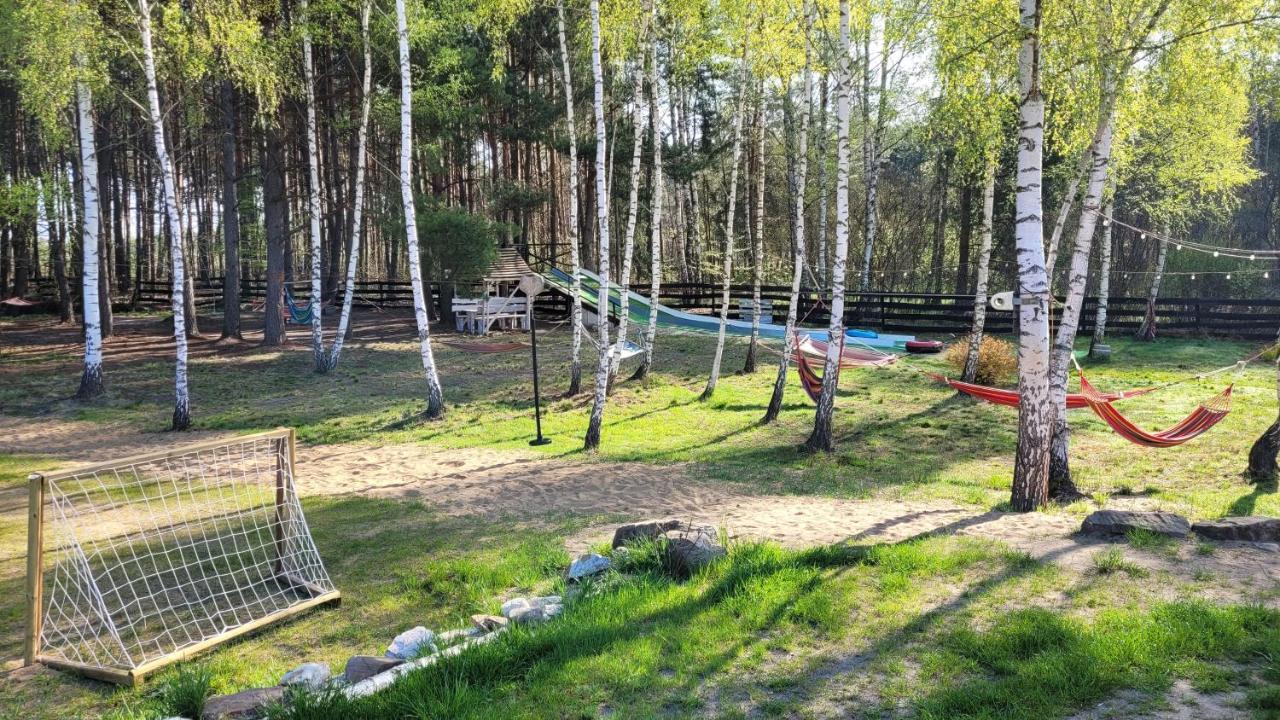 Vip Village Las Woda Rower - Podgrzewany Basen, Balia, Sauna Miedzierza 외부 사진
