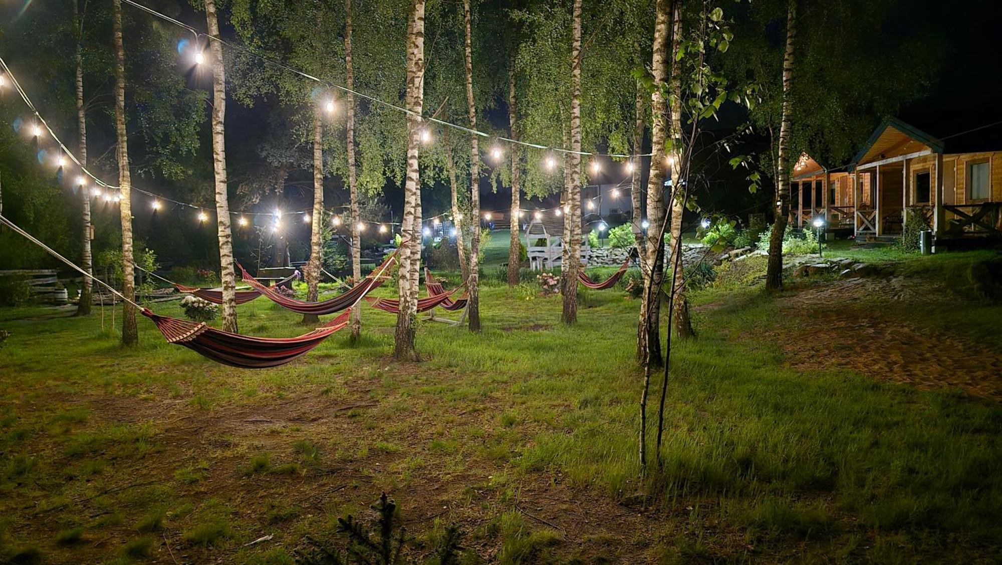 Vip Village Las Woda Rower - Podgrzewany Basen, Balia, Sauna Miedzierza 외부 사진