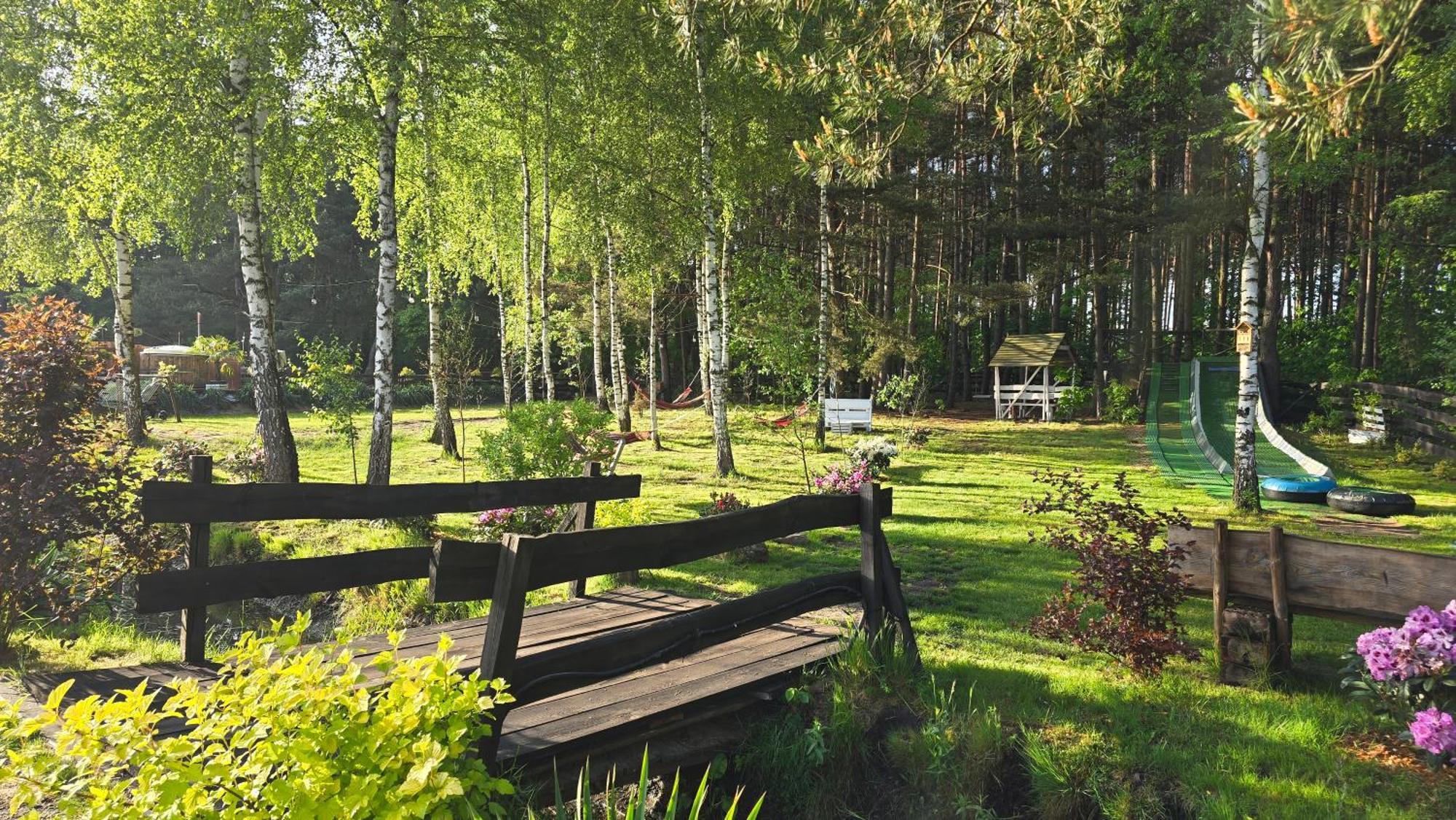 Vip Village Las Woda Rower - Podgrzewany Basen, Balia, Sauna Miedzierza 외부 사진