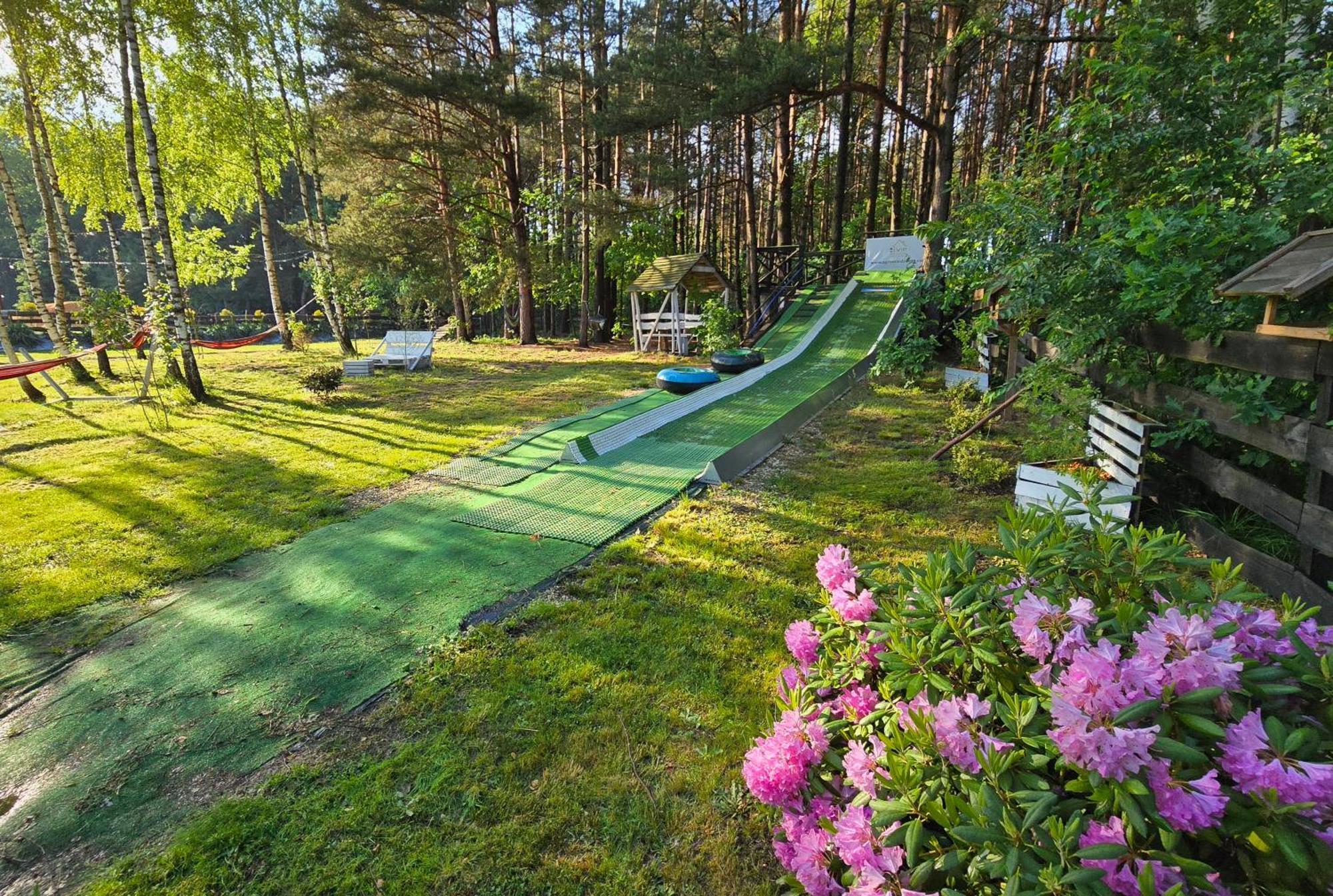 Vip Village Las Woda Rower - Podgrzewany Basen, Balia, Sauna Miedzierza 외부 사진