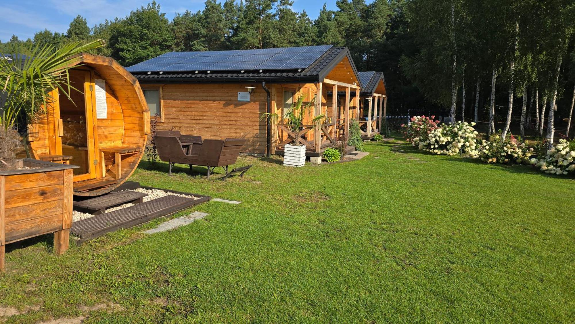 Vip Village Las Woda Rower - Podgrzewany Basen, Balia, Sauna Miedzierza 외부 사진