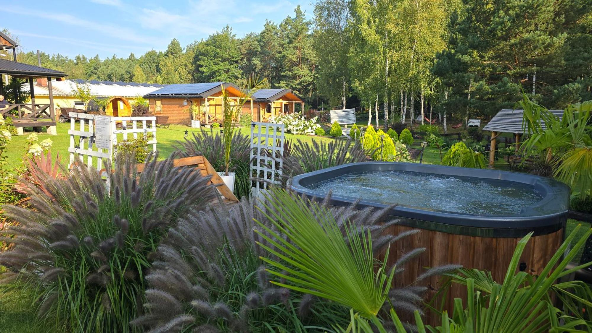 Vip Village Las Woda Rower - Podgrzewany Basen, Balia, Sauna Miedzierza 외부 사진