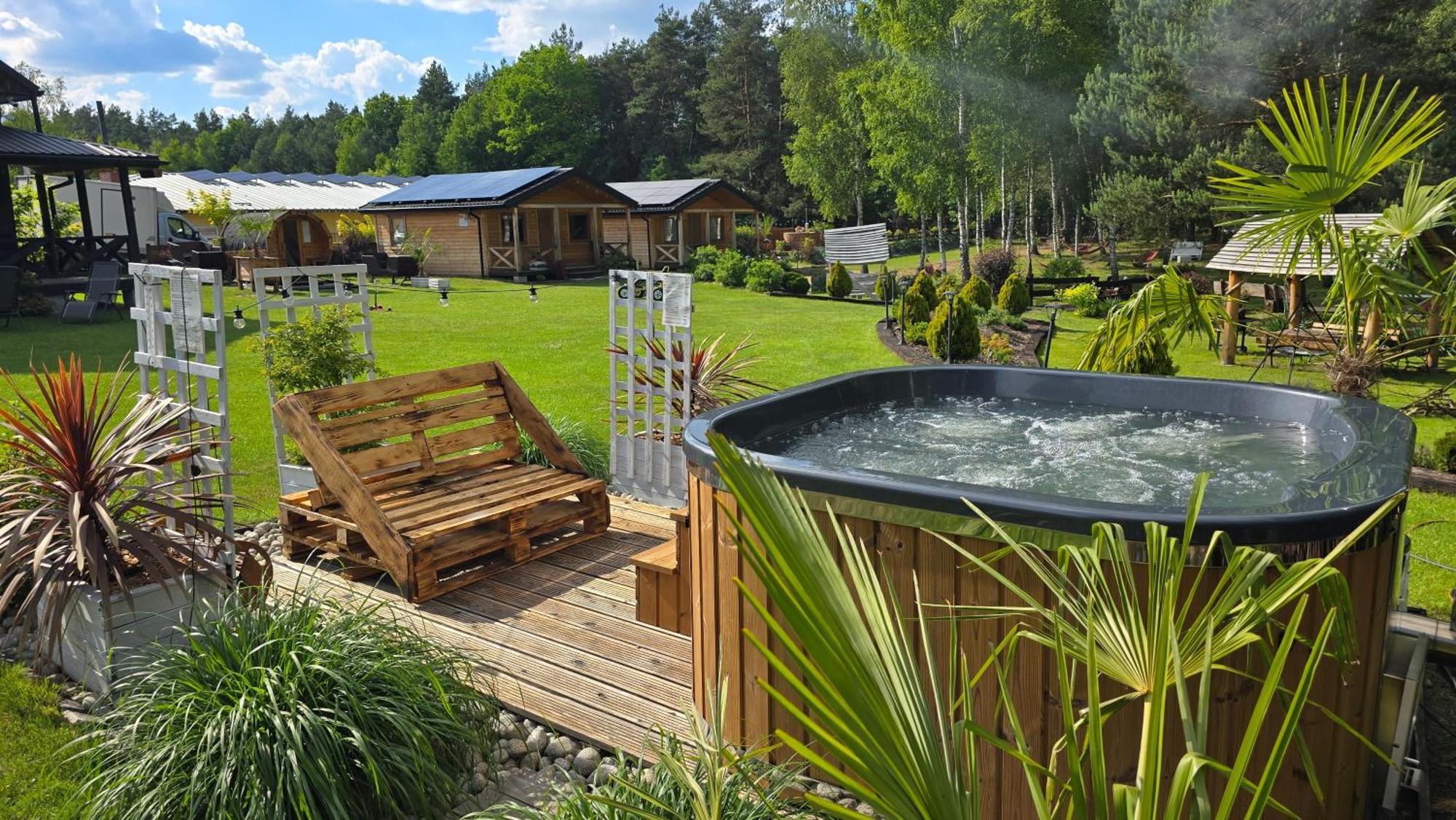 Vip Village Las Woda Rower - Podgrzewany Basen, Balia, Sauna Miedzierza 외부 사진