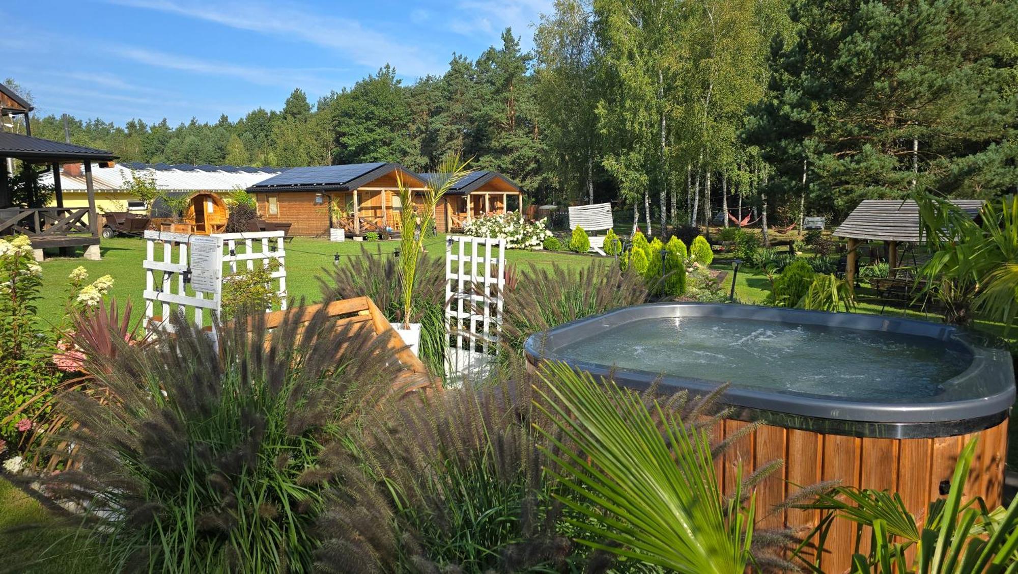 Vip Village Las Woda Rower - Podgrzewany Basen, Balia, Sauna Miedzierza 외부 사진